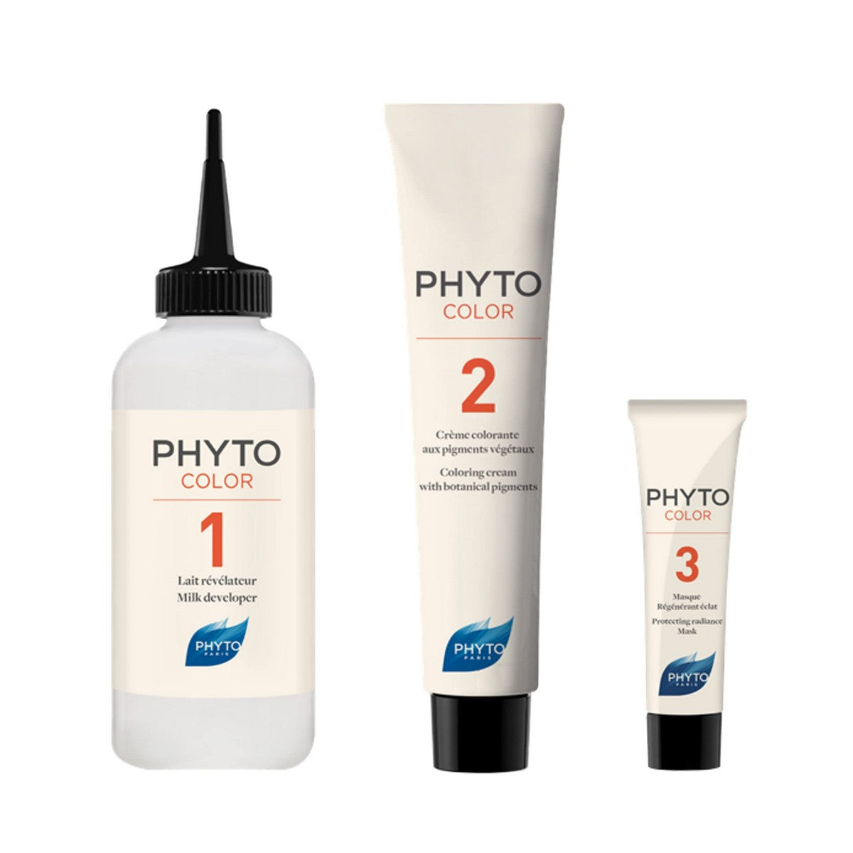 Permanent Colour Phyto Paris Color 8.3-light golden blonde Nº 8.3-Light Golden Blonde Nº 8.3-Rubio Claro Dorado 3 Pieces for