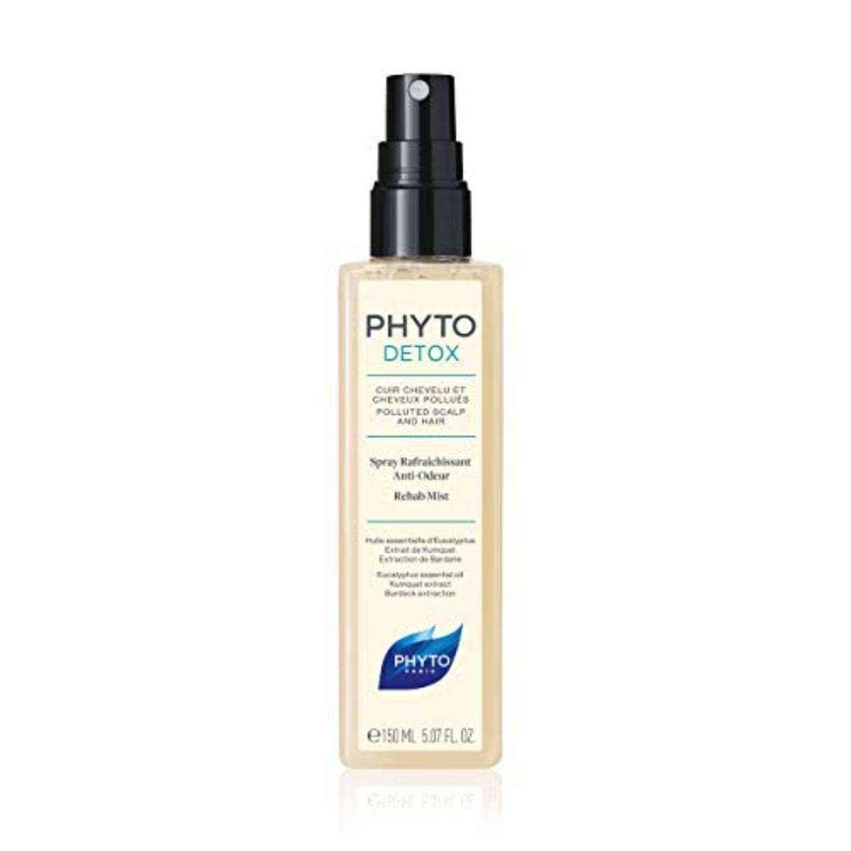 Anti-odour hairspray Phyto Paris Phytodetox 150ml 150 ml Refreshing product packaging