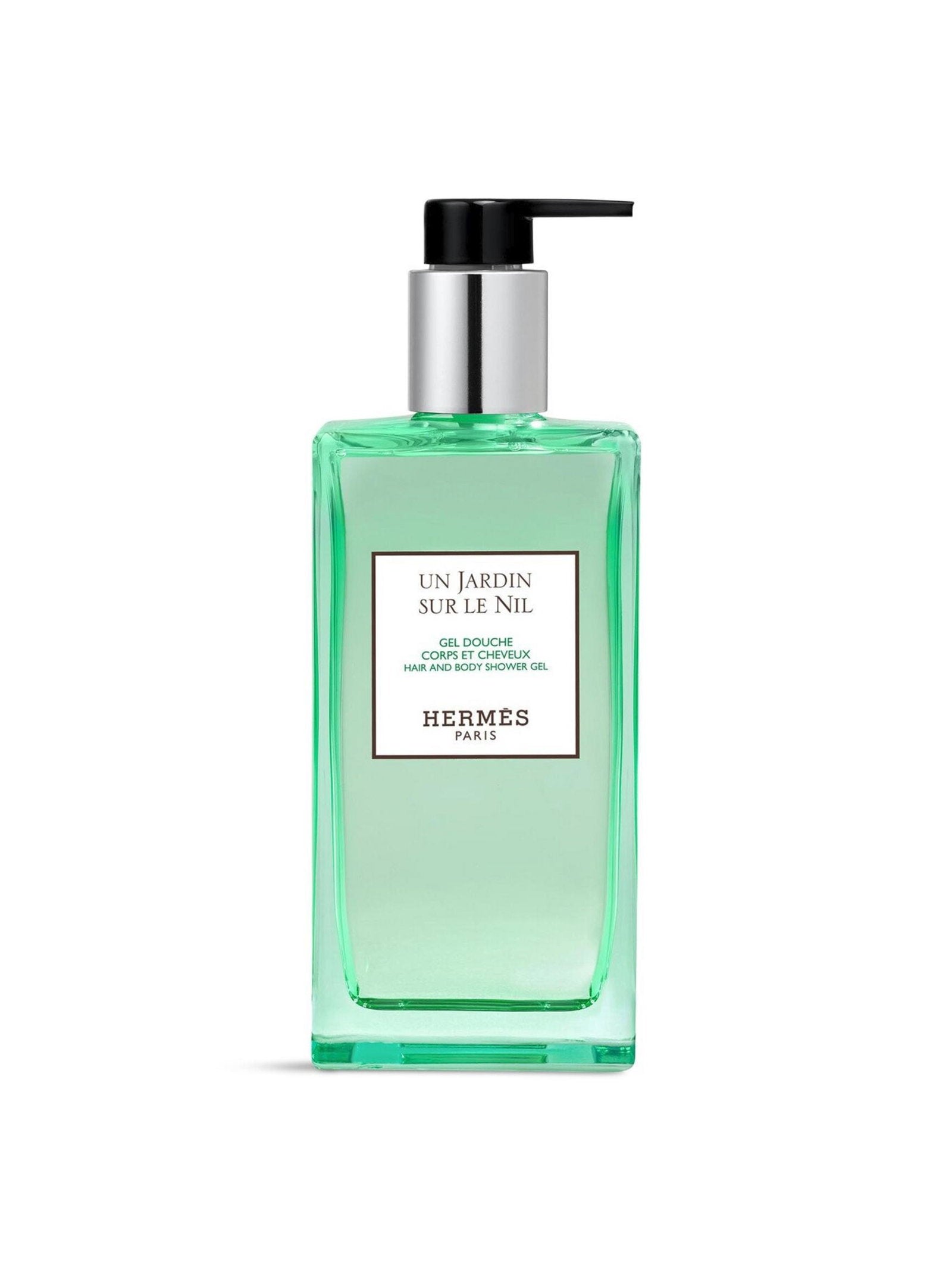 Hermes, Un Jardin Sur Le Nil, Moisturizing, Shower Gel, Hair & Body, All Skin Types, 200 ml