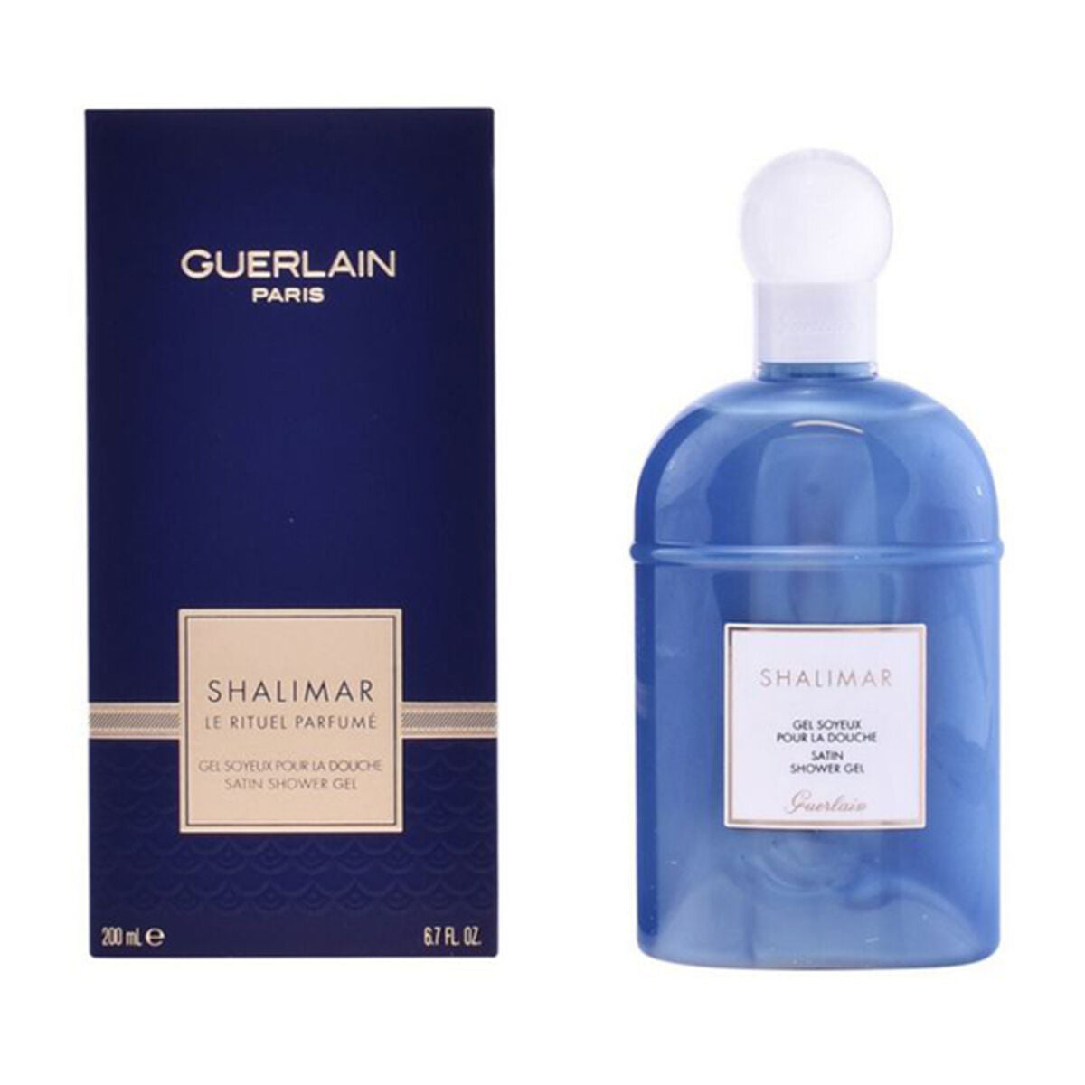 Shower Gel Guerlain Shalimar 200 ml for Women skincare packaging