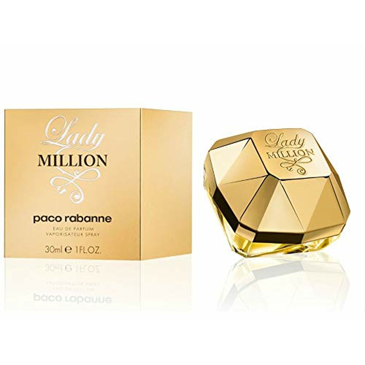Women's Perfume Paco Rabanne Lady Million EDP 30 ml for Women bottle