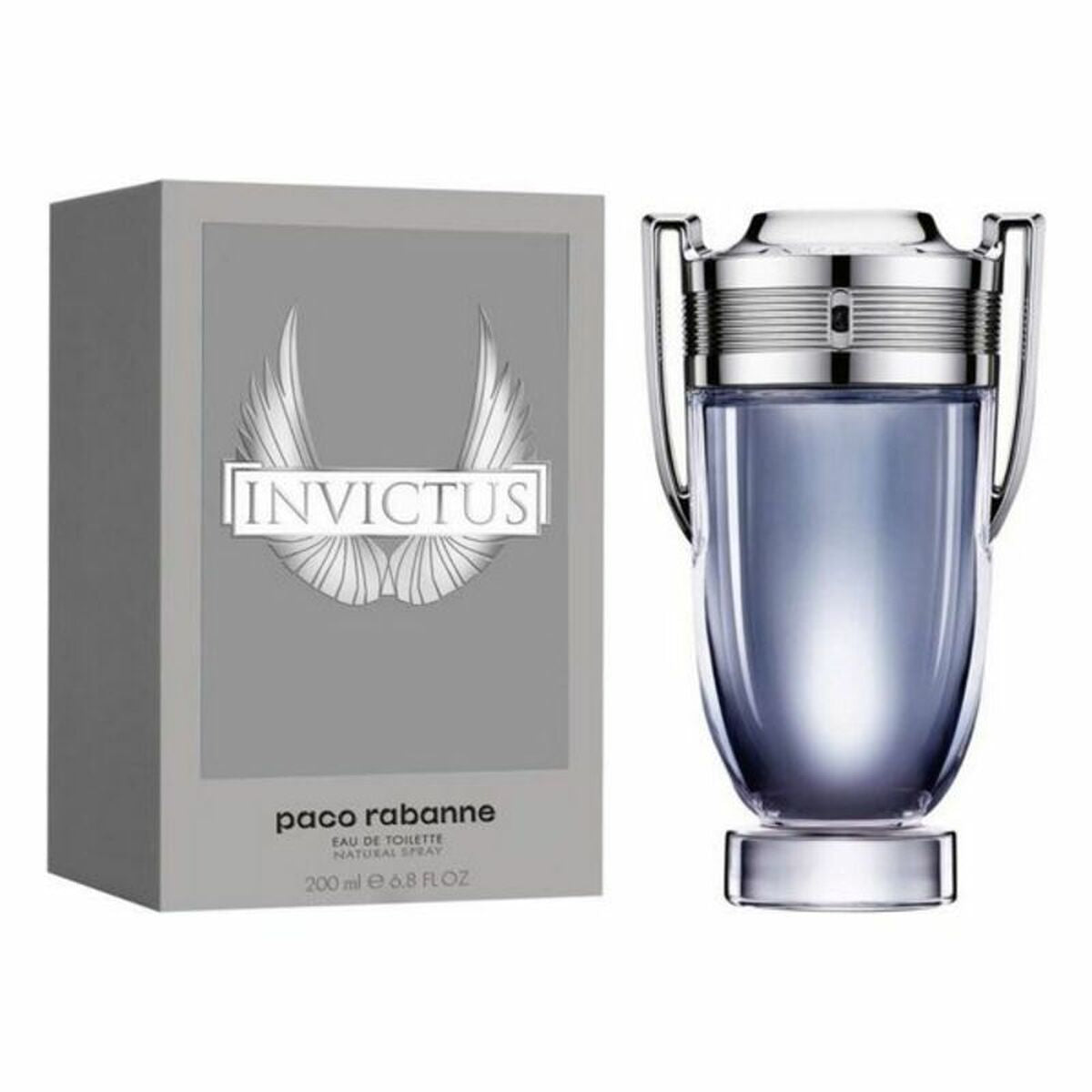 Men's Perfume Paco Rabanne INVICTUS EDT 200 ml bottle