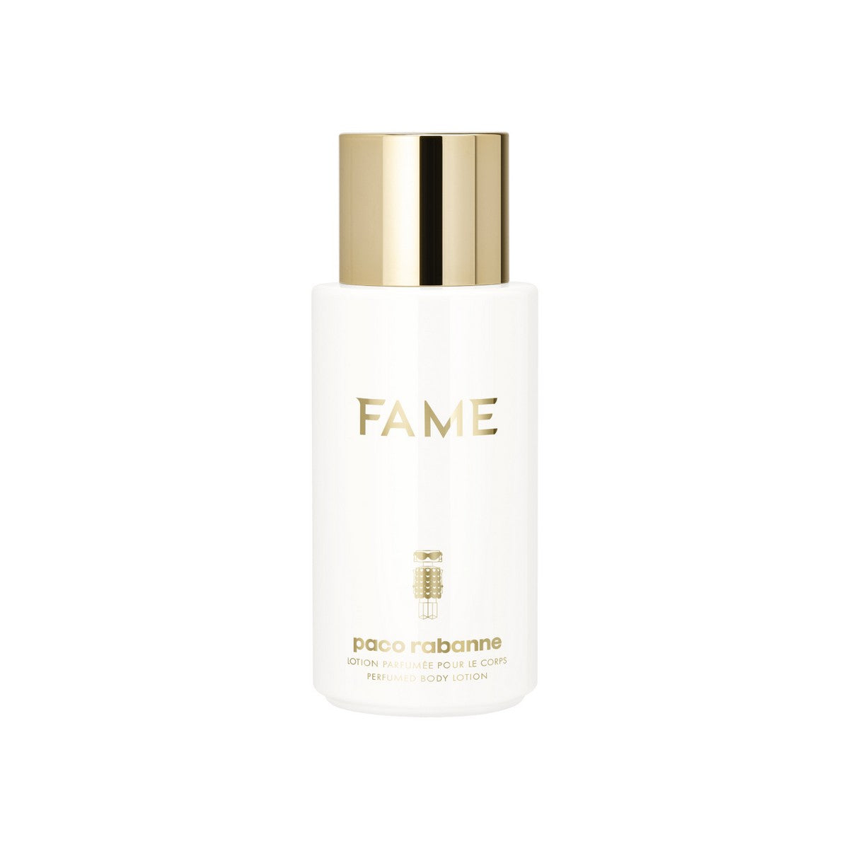 Hydrating Body Lotion Paco Rabanne Fame (200 ml) for Women skincare packaging