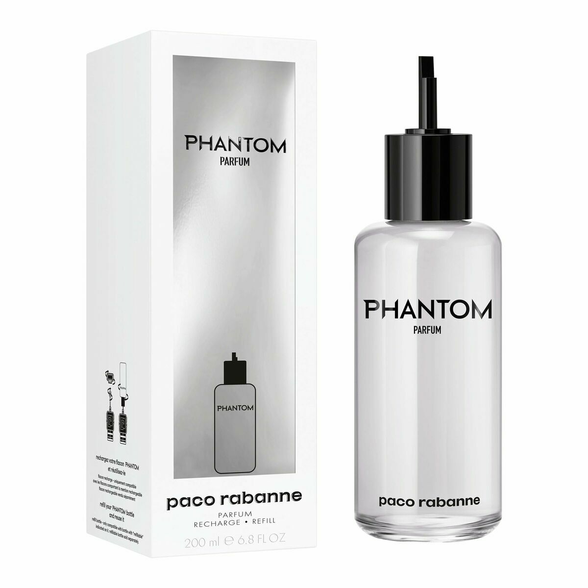 Men's Perfume Paco Rabanne PHANTOM 200 ml product packaging