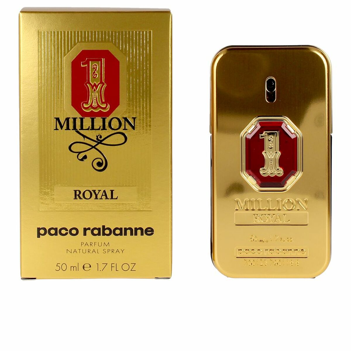 Men's Perfume Paco Rabanne 1 MILLION EDP 50 ml One Million Royal for Men bottle