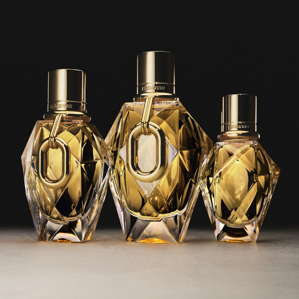 Women's Perfume Paco Rabanne MILLION GOLD 90 ml for Women product packaging