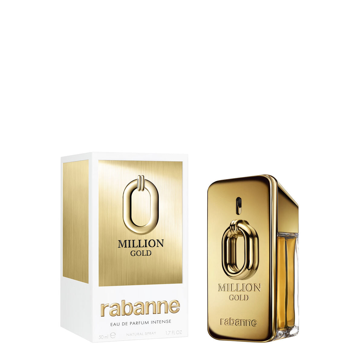 Men's Perfume Paco Rabanne MILLION GOLD EDP 50 ml for Men bottle