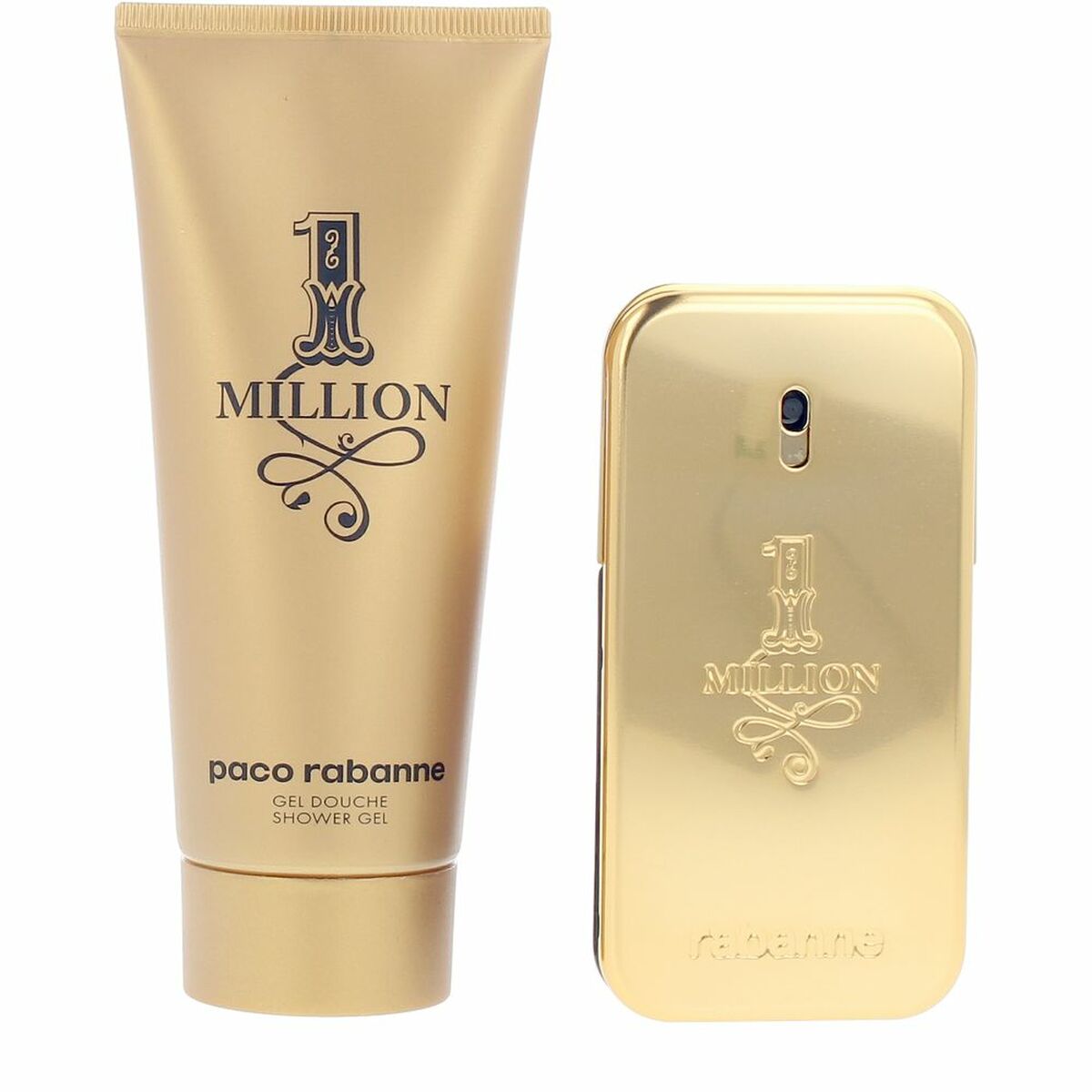 Men's Perfume Set Paco Rabanne 1 MILLION 2 Pieces for Men product packaging