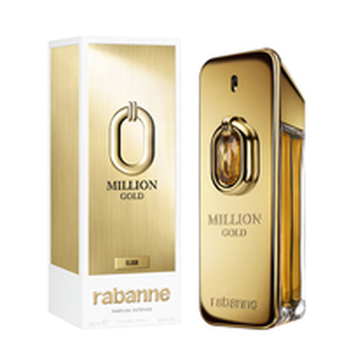 Men's Perfume Paco Rabanne MILLION GOLD 200 ml for Men product packaging