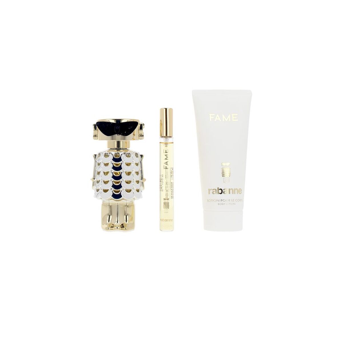 Women's Perfume Set Paco Rabanne FAME 3 Pieces for Women product packaging