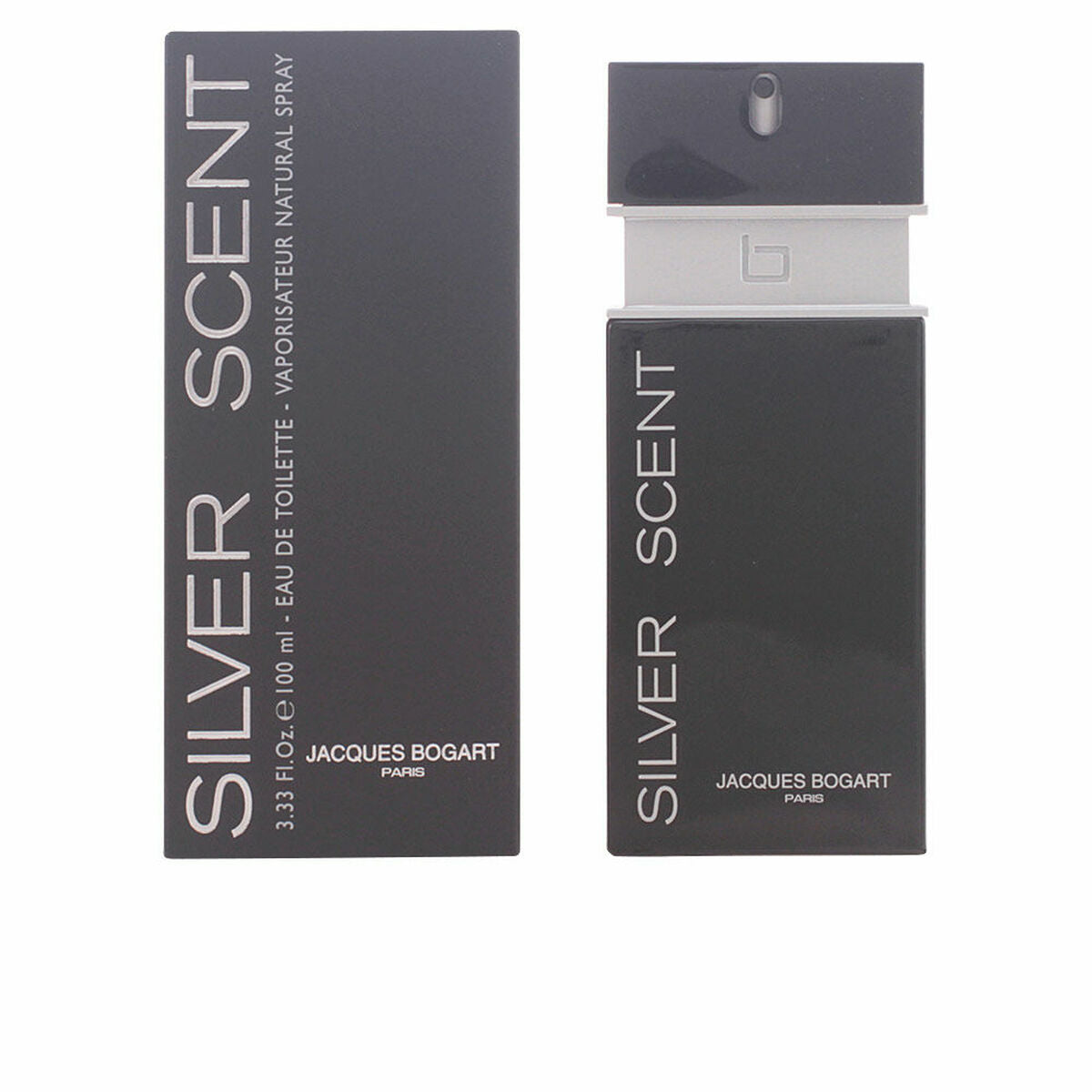Men's Perfume Jacques Bogart EDT Silver Scent (100 ml) for Men bottle