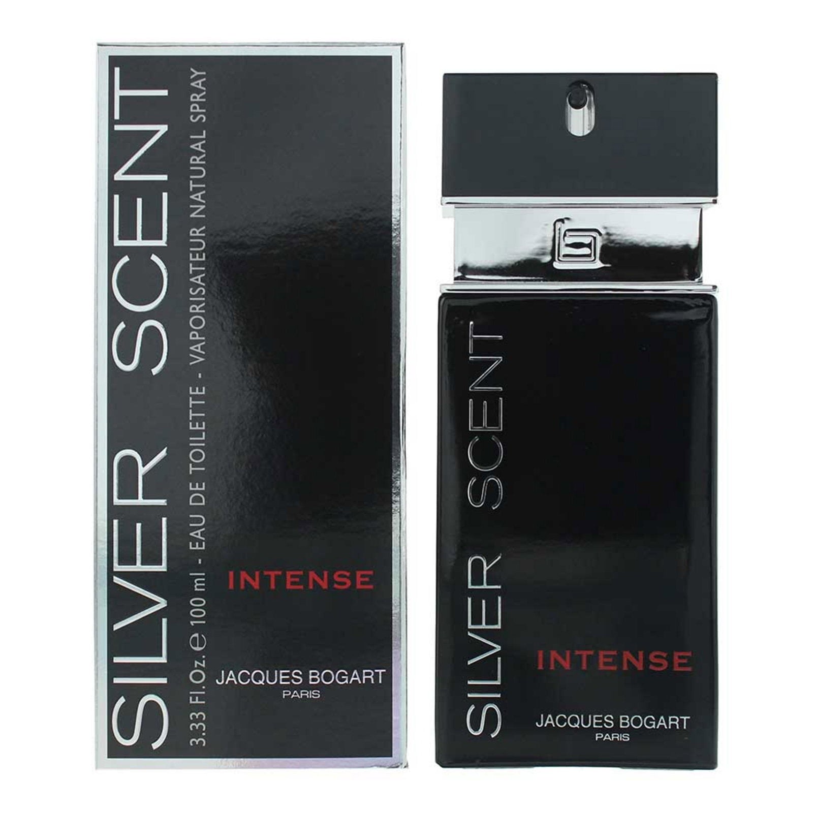 Jacques Bogart, Silver Scent Intense, Eau De Toilette, For Men, 100 ml