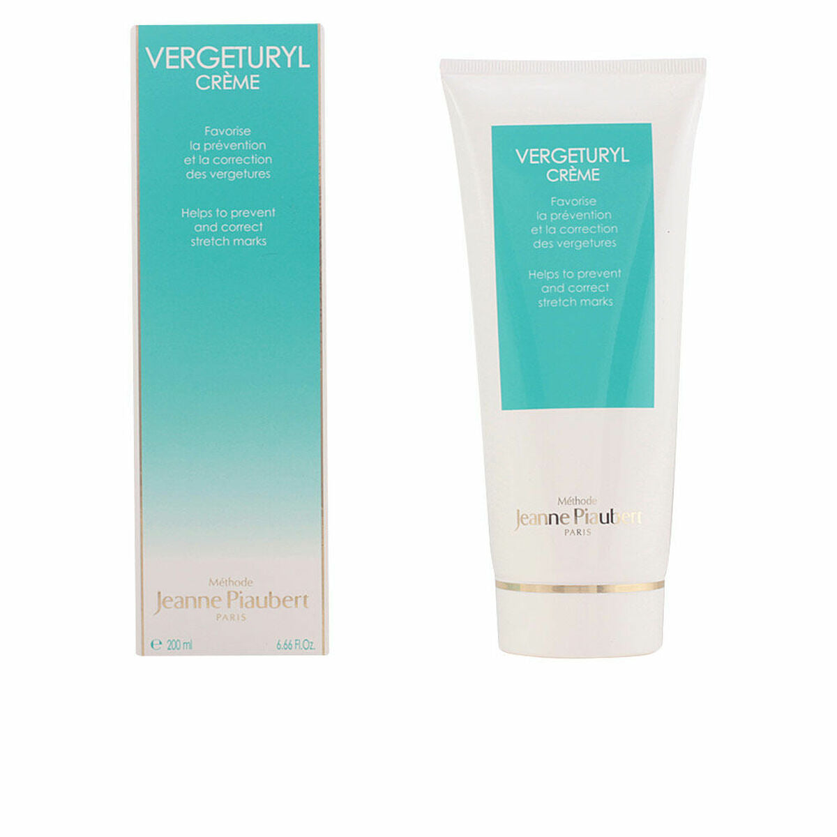 Firming Anti-Stretch Marks Jeanne Piaubert Vergeturyl 200 ml for Women product packaging