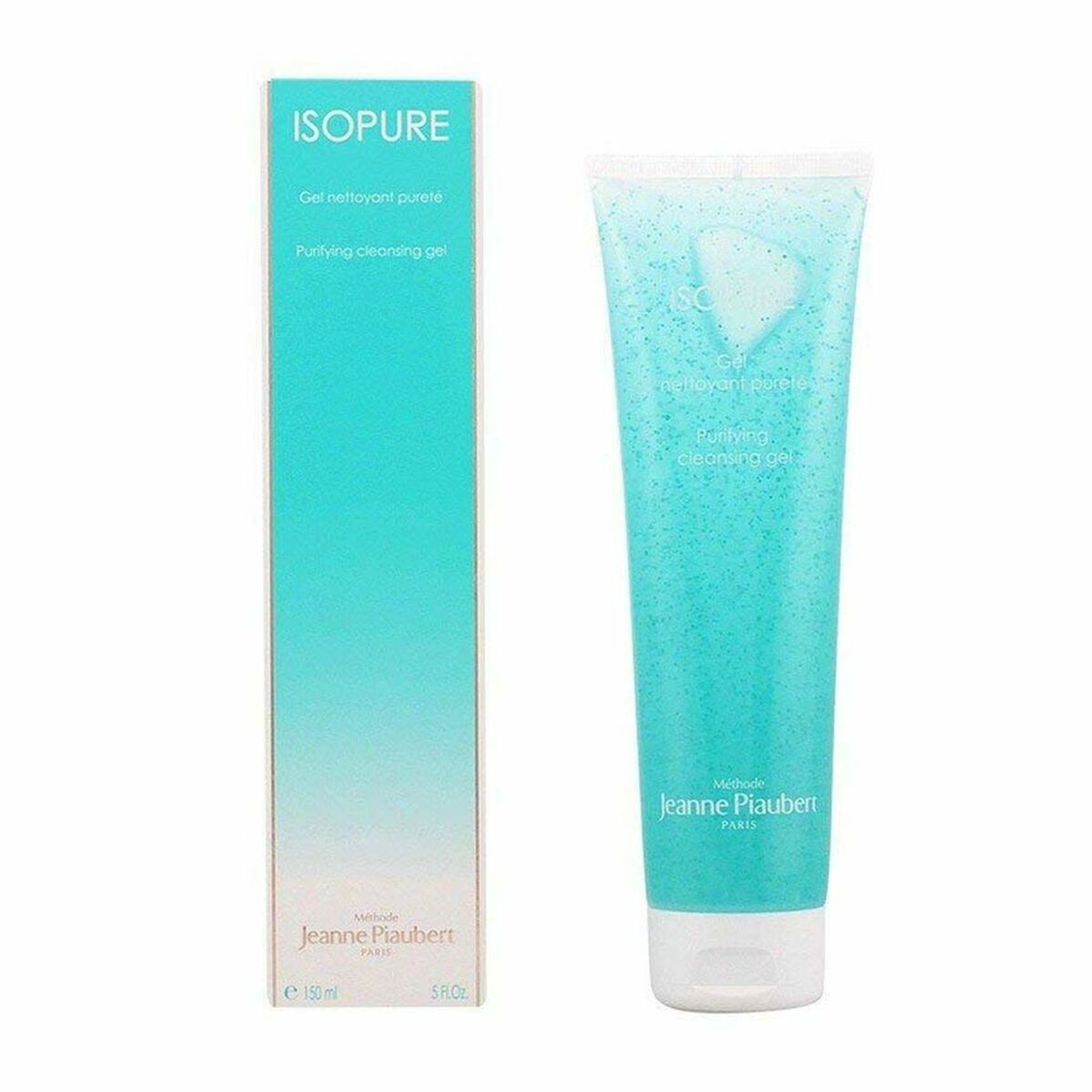 Facial Cleansing Gel Jeanne Piaubert Isopure 100 ml for Women skincare packaging