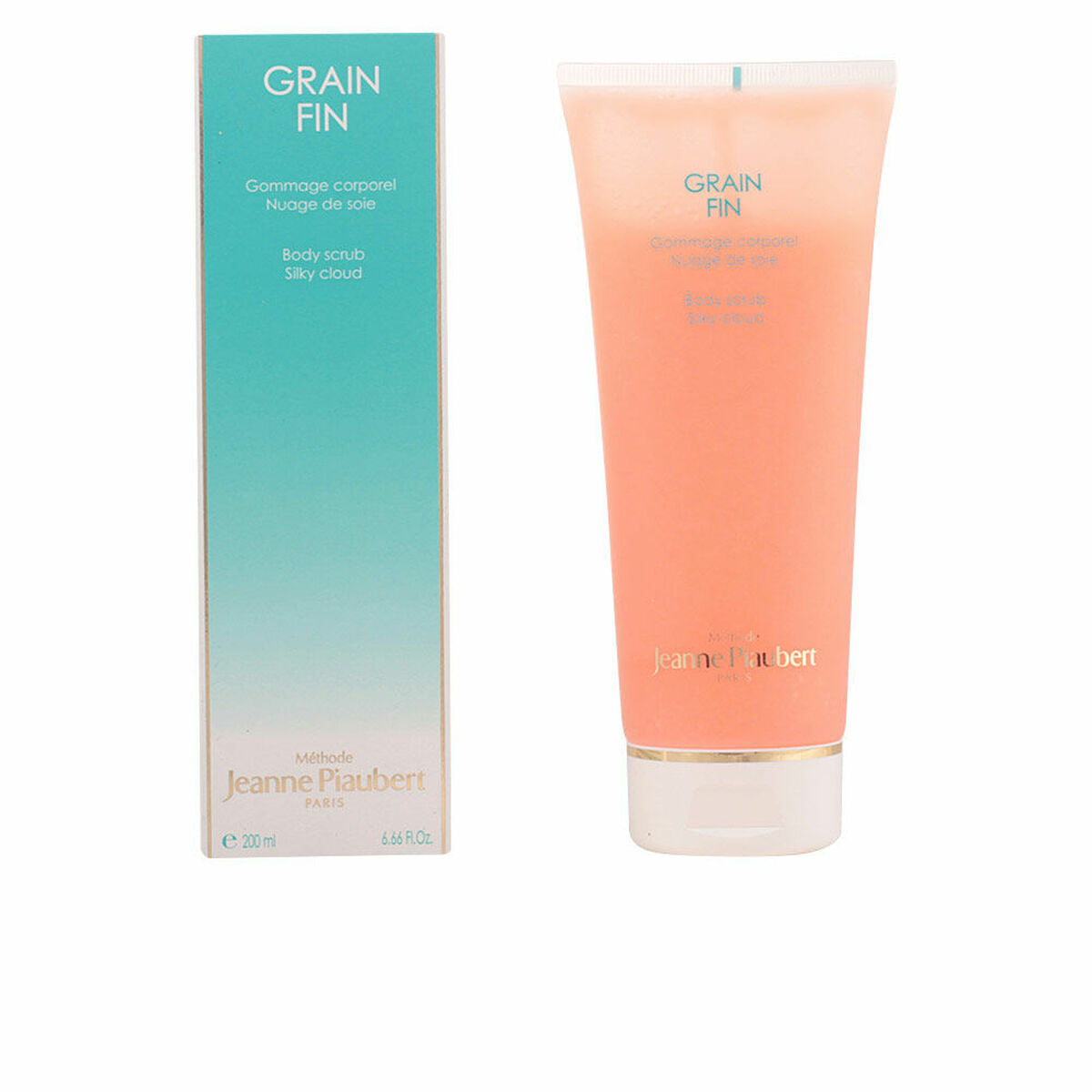 Body Exfoliator Jeanne Piaubert Grain Fin 200 ml product packaging