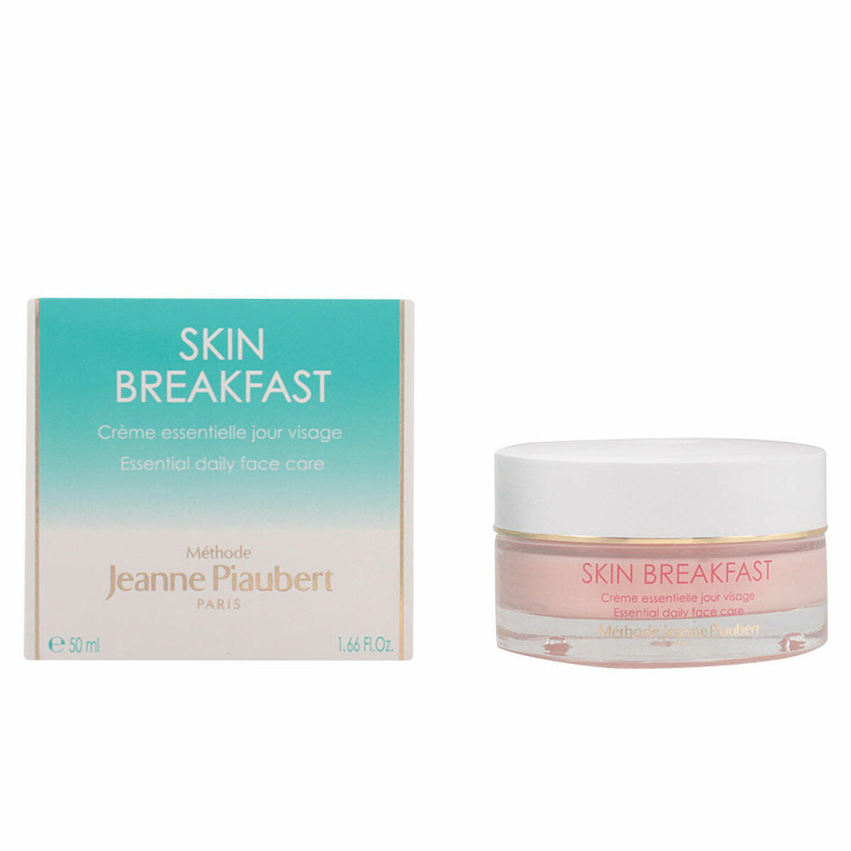 Hydrating Cream Jeanne Piaubert Skin Breakfast 50 ml for Women skincare packaging