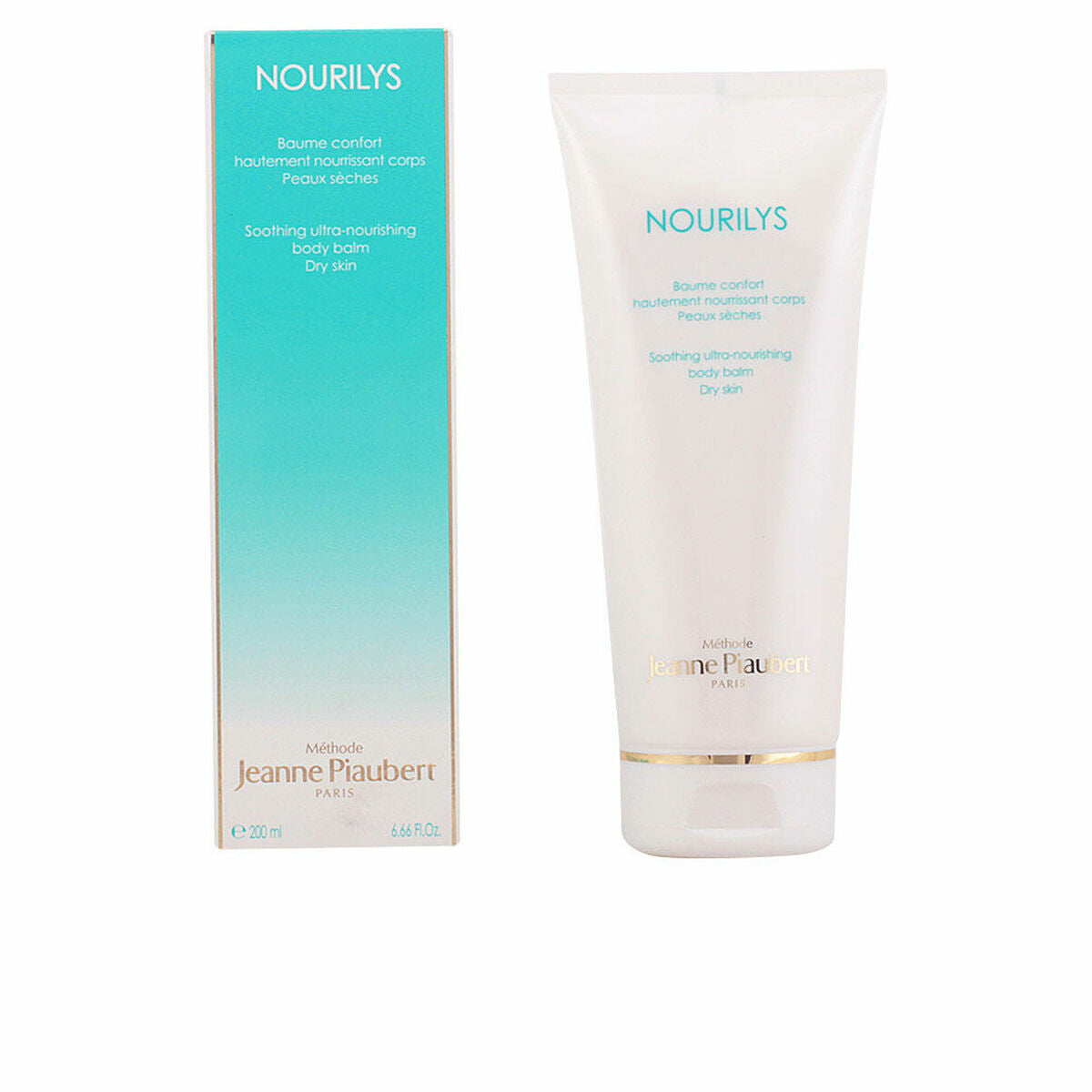 Moisturising Body Cream Jeanne Piaubert Nourilys 200 ml for Women skincare packaging