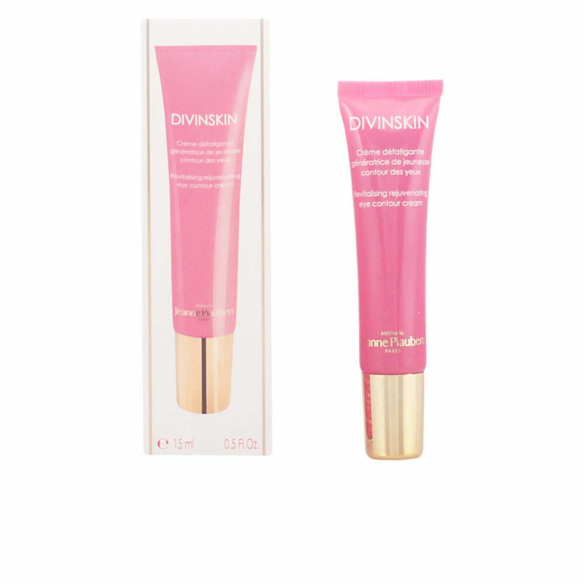 Eye Area Cream Jeanne Piaubert Divinskin 15 ml for Women skincare packaging