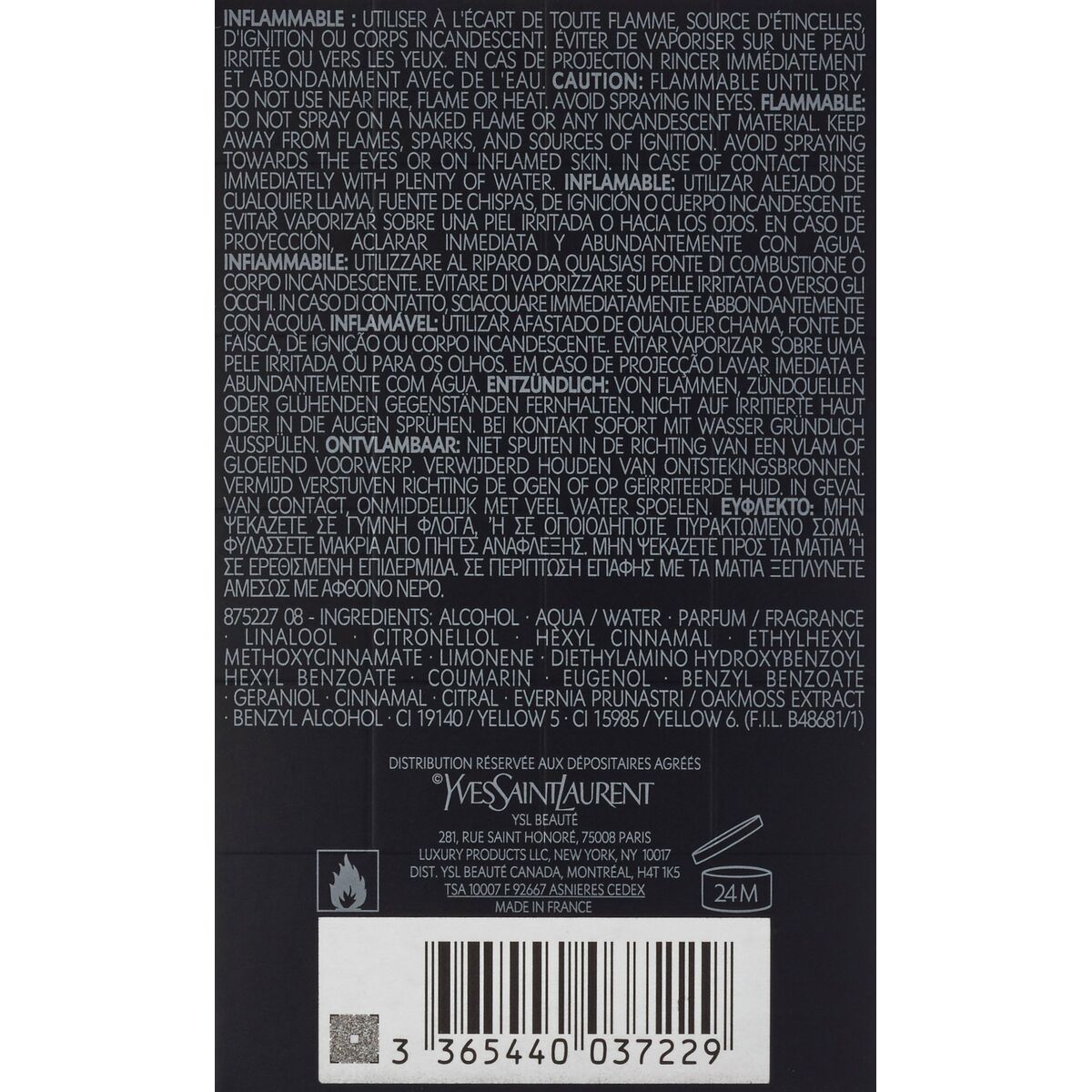 Men's Perfume Yves Saint Laurent 2083_3360 EDT for Men bottle