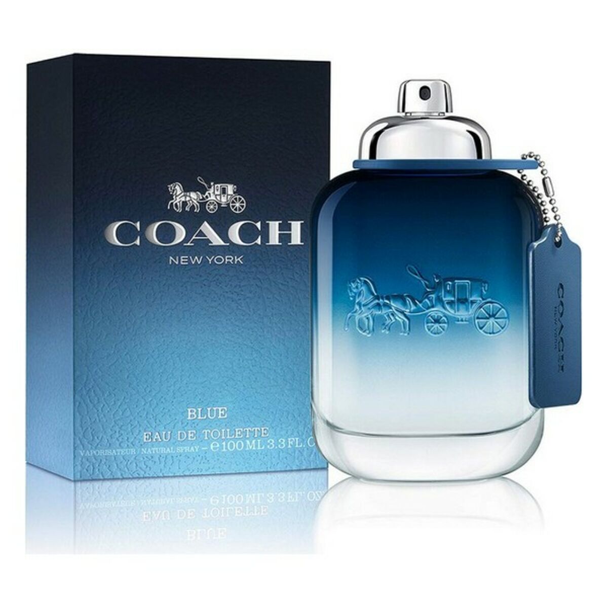 Men's Perfume Coach Blue EDT 100 ml for Men bottle