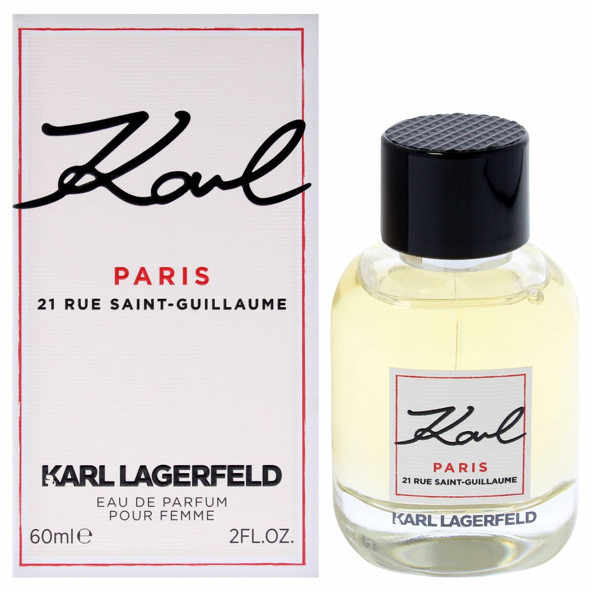 Women's Perfume Karl Lagerfeld Karl Paris 21 Rue Saint-Guillaume for Women product packaging