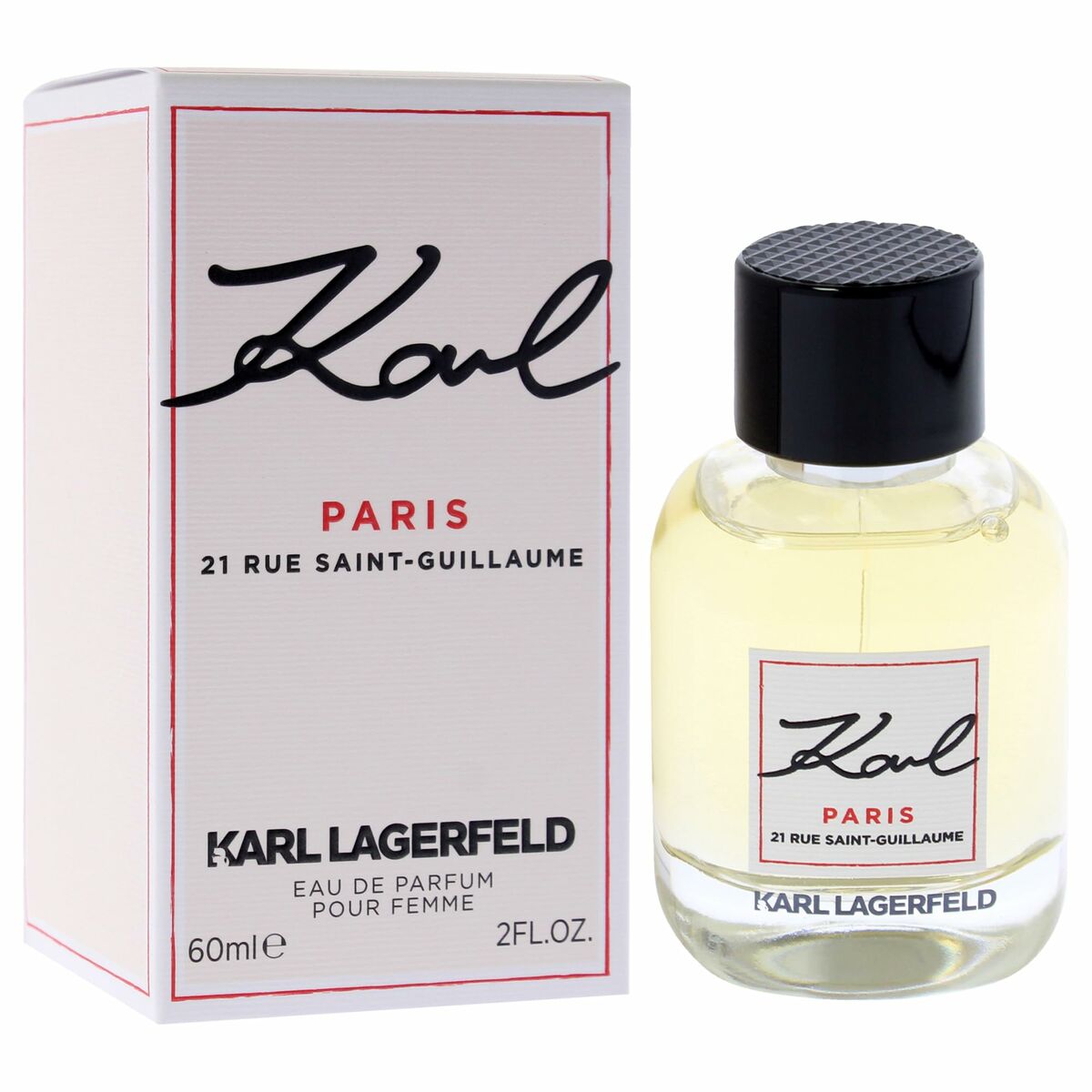 Women's Perfume Karl Lagerfeld Karl Paris 21 Rue Saint-Guillaume for Women product packaging