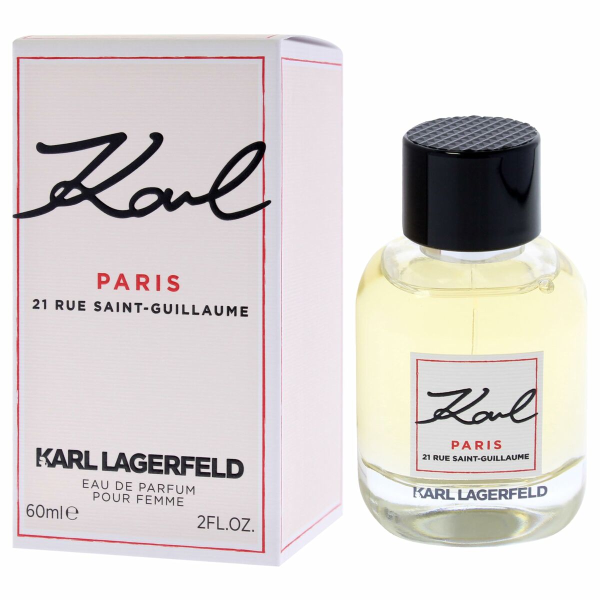 Women's Perfume Karl Lagerfeld Karl Paris 21 Rue Saint-Guillaume for Women product packaging