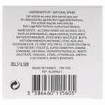 Women's Perfume Karl Lagerfeld Karl Paris 21 Rue Saint-Guillaume for Women product packaging