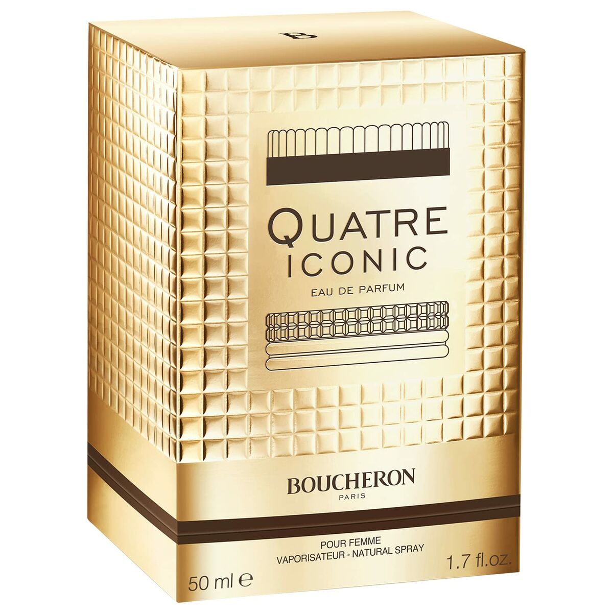 Women's Perfume Boucheron Quatre Iconic 50 ml for Women product packaging