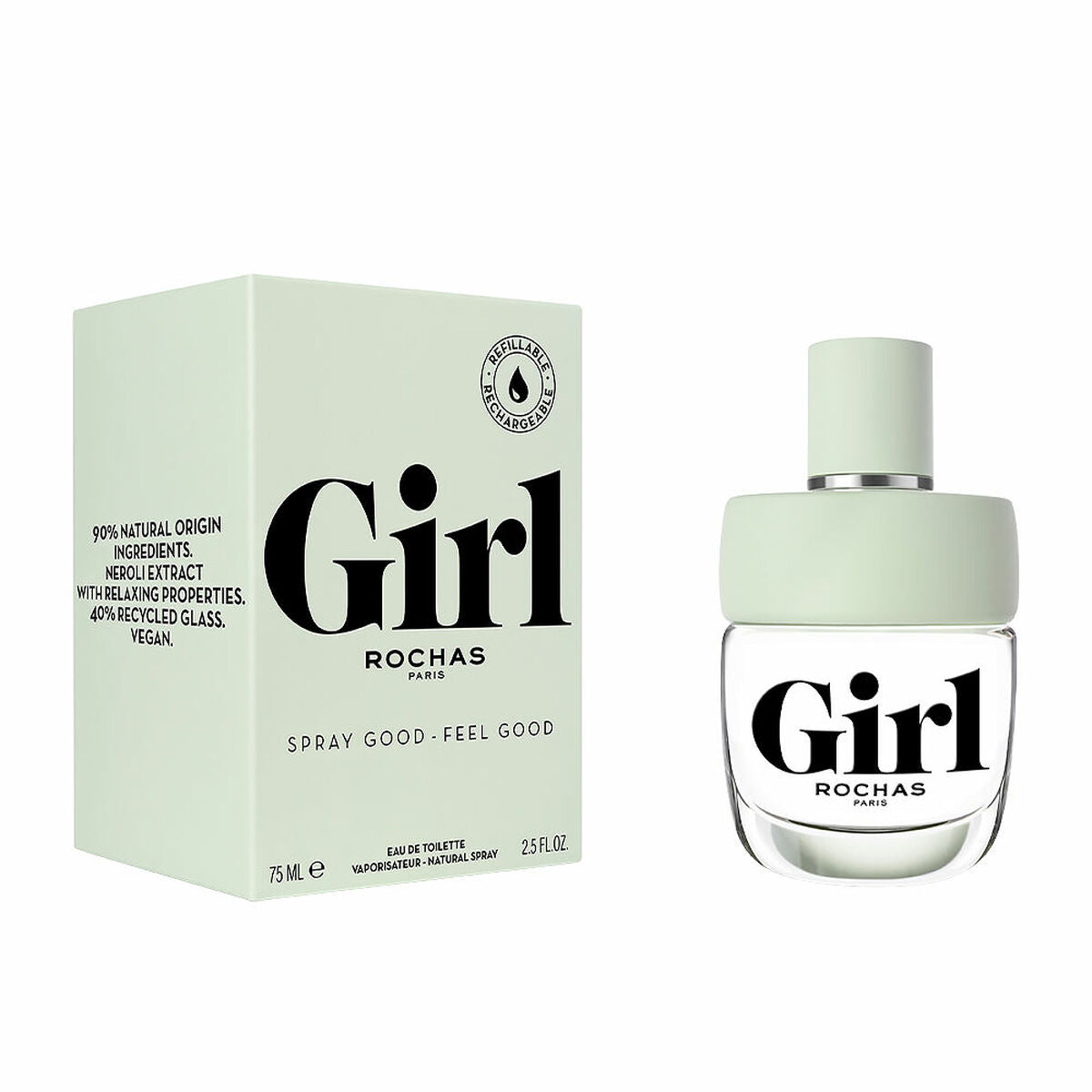 Women's Perfume Rochas Girl EDT 75 ml for Women bottle