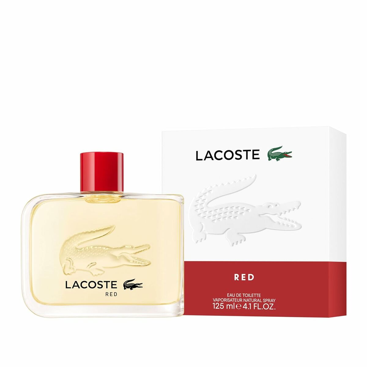 Men's Perfume Lacoste Red EDT 125 ml bottle