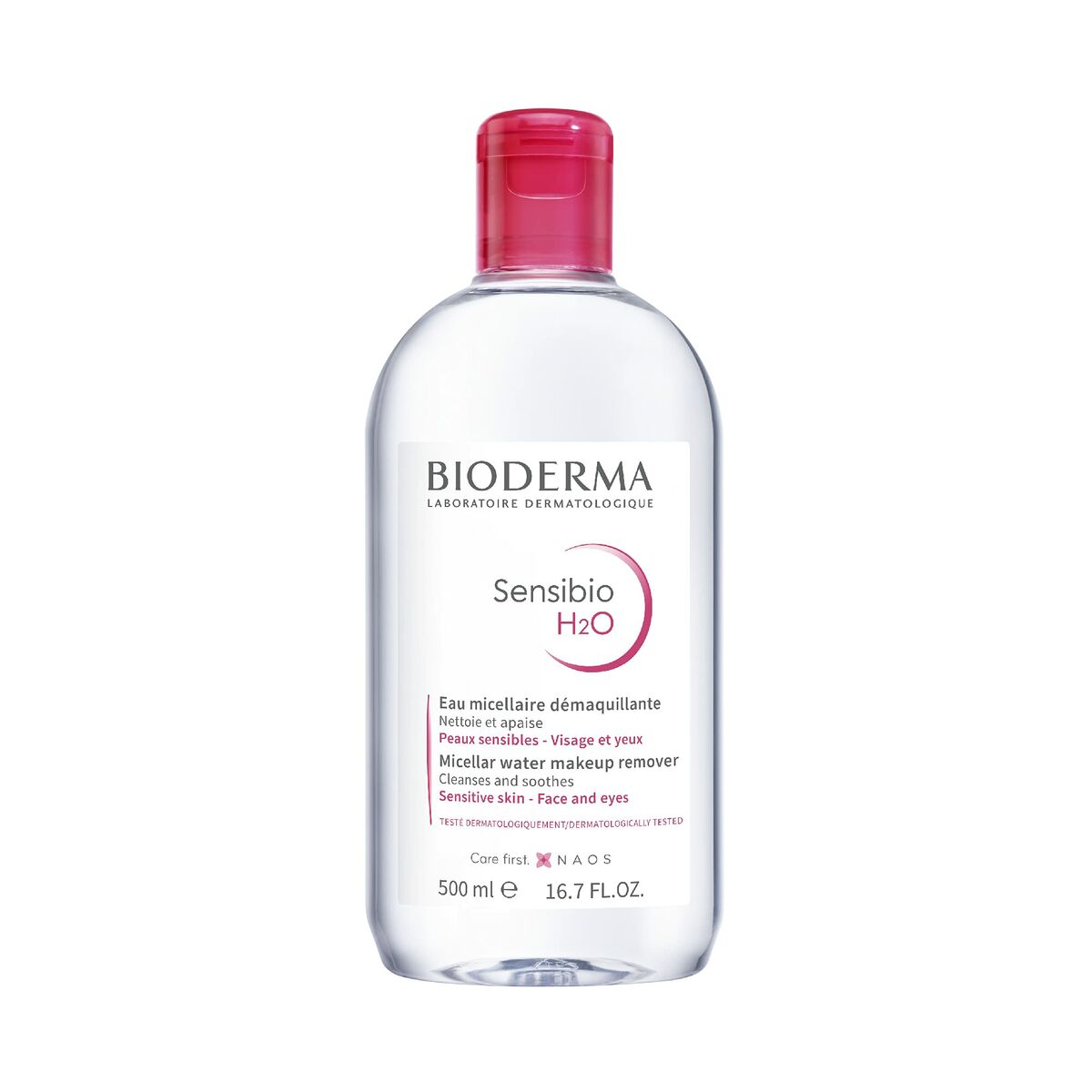 Make Up Remover Micellar Water Bioderma 500 ml (1 Unit) product packaging