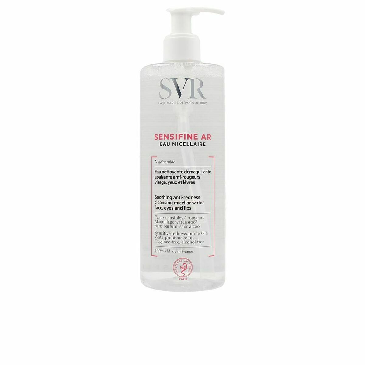 Micellar Water SVR Sensifine Ar 400 ml product packaging