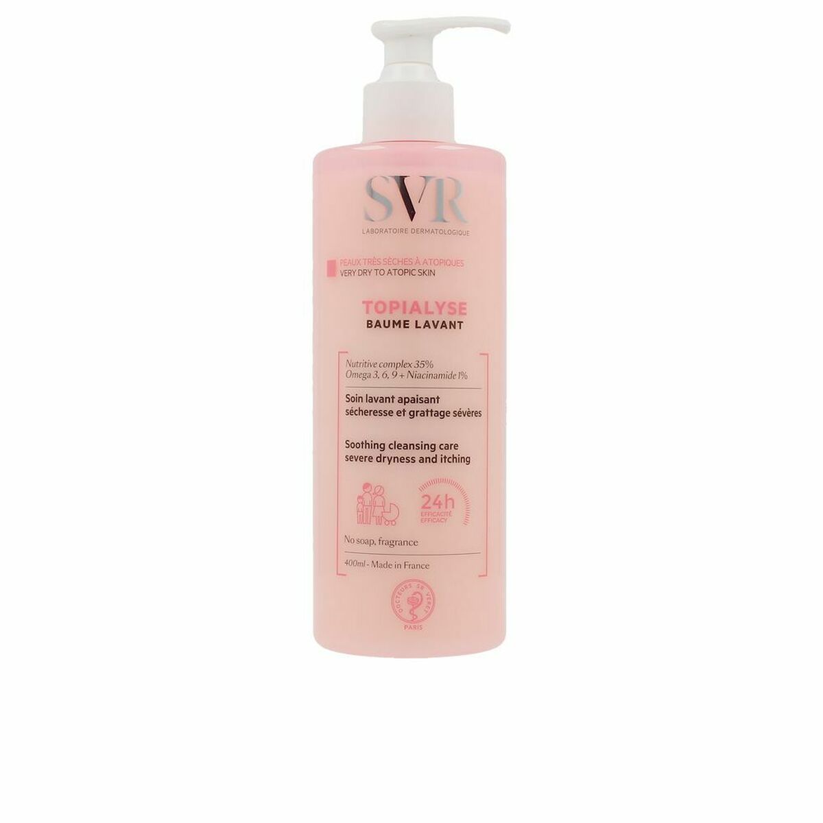 Moisturising Body Balm SVR Topialyse 400 ml skincare packaging