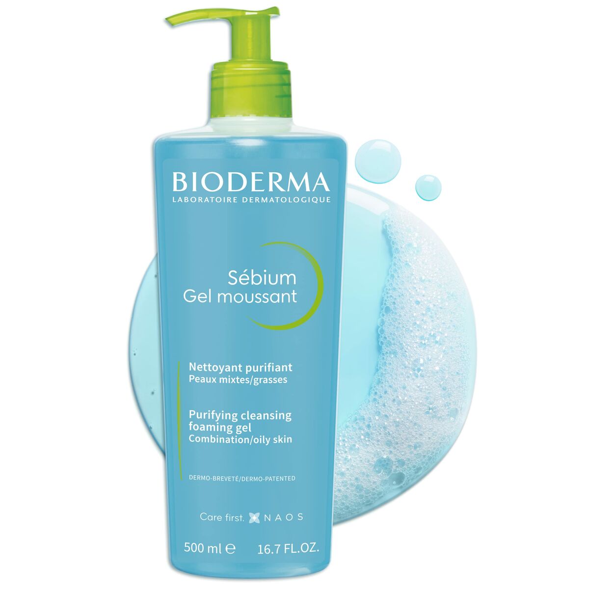 Foaming Cleansing Gel Bioderma 28664I skincare packaging