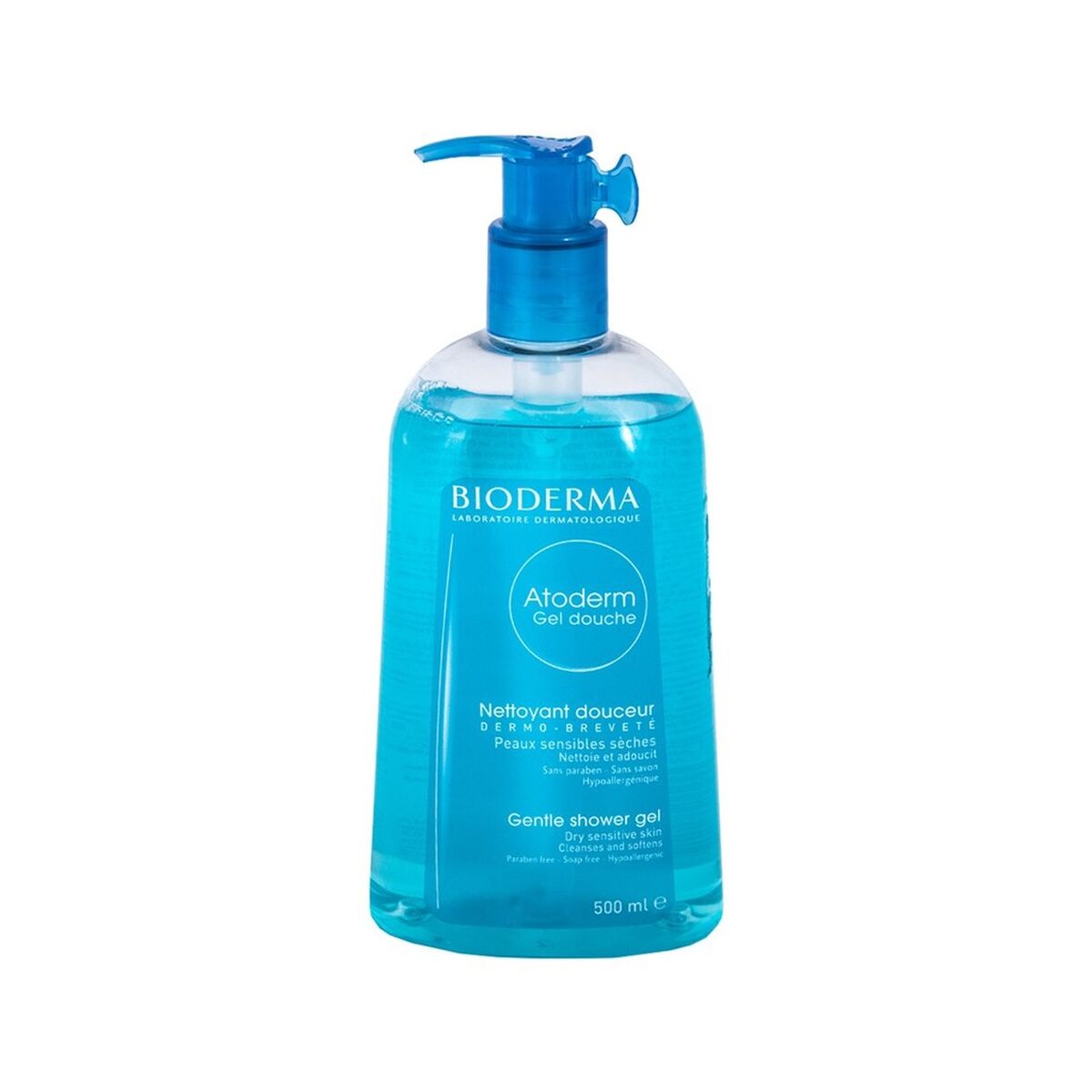 Shower Gel Bioderma Atoderm 500 ml for Women skincare packaging