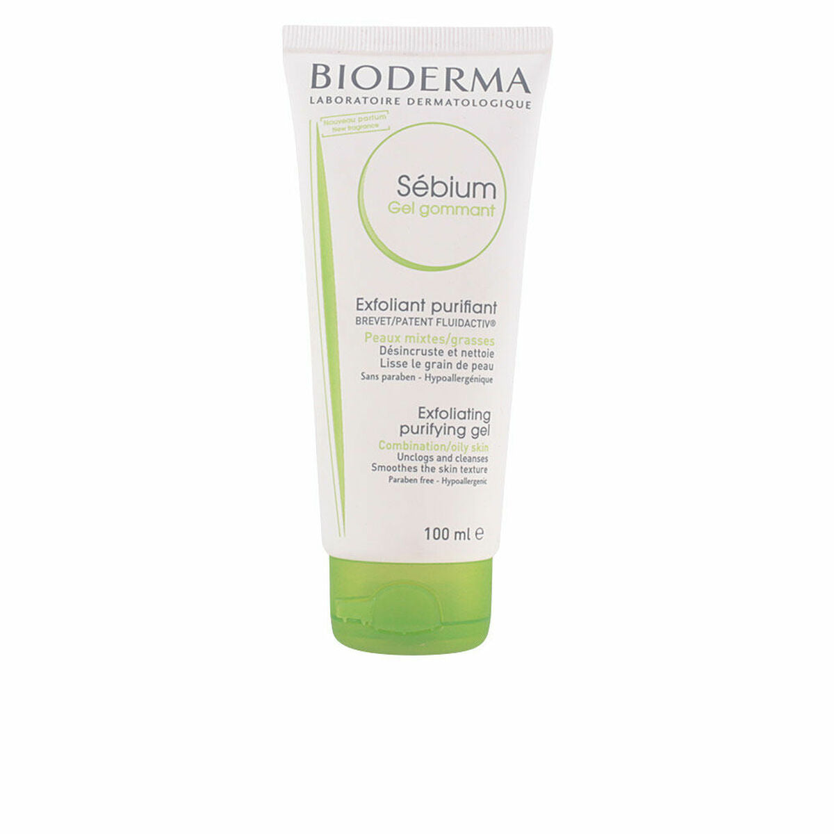 Purifying Facial Gel Bioderma Sebium Gommant skincare packaging