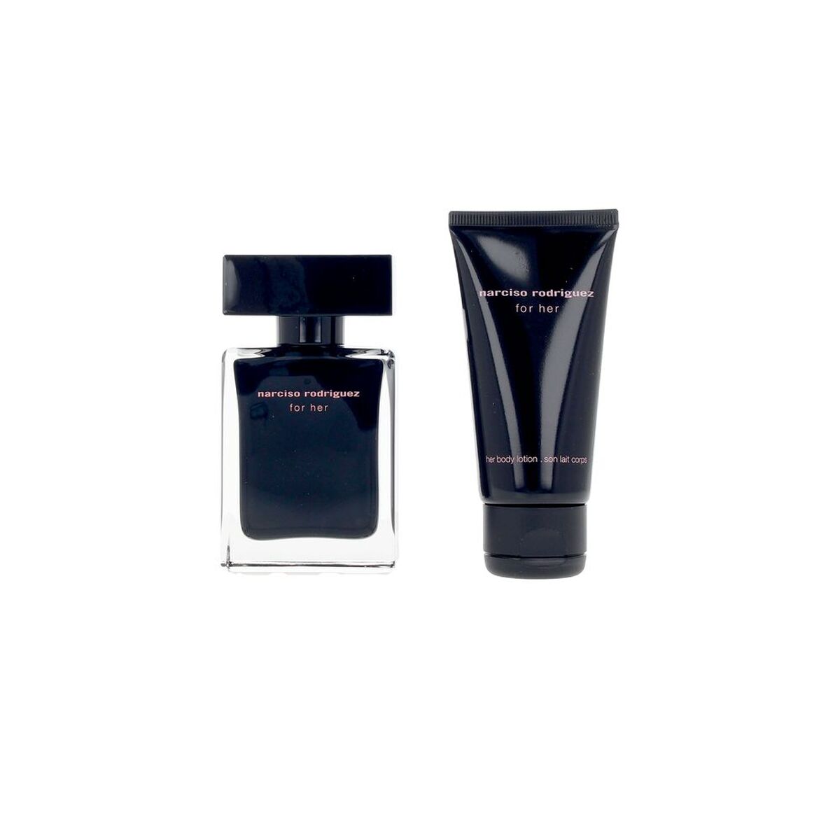 Women's Perfume Set Narciso Rodriguez FOR HER 2 Pieces for Women product packaging