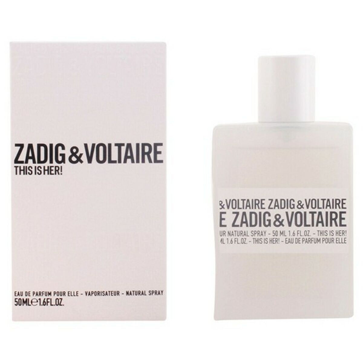 Women's Perfume This Is Her! Zadig & Voltaire EDP for Women bottle