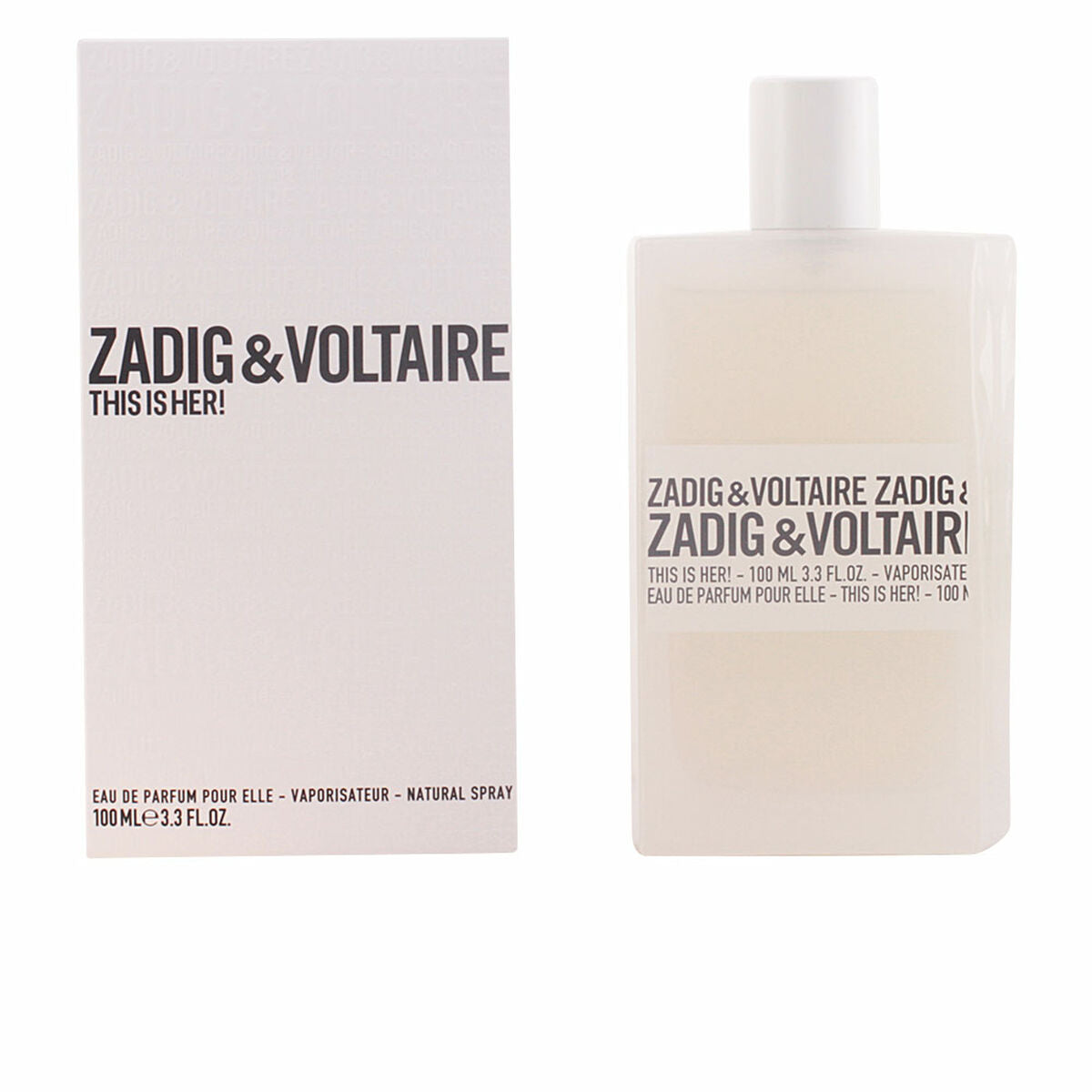 Women's Perfume This Is Her! Zadig & Voltaire EDP for Women bottle