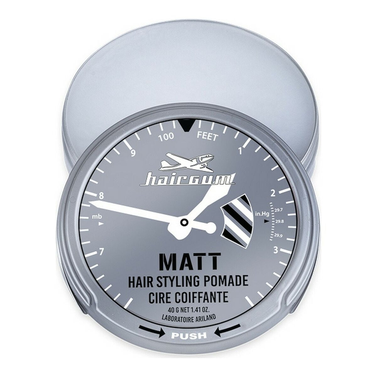 Soft Hold Wax Hairgum Matt 40 g for Men hair wax packaging
