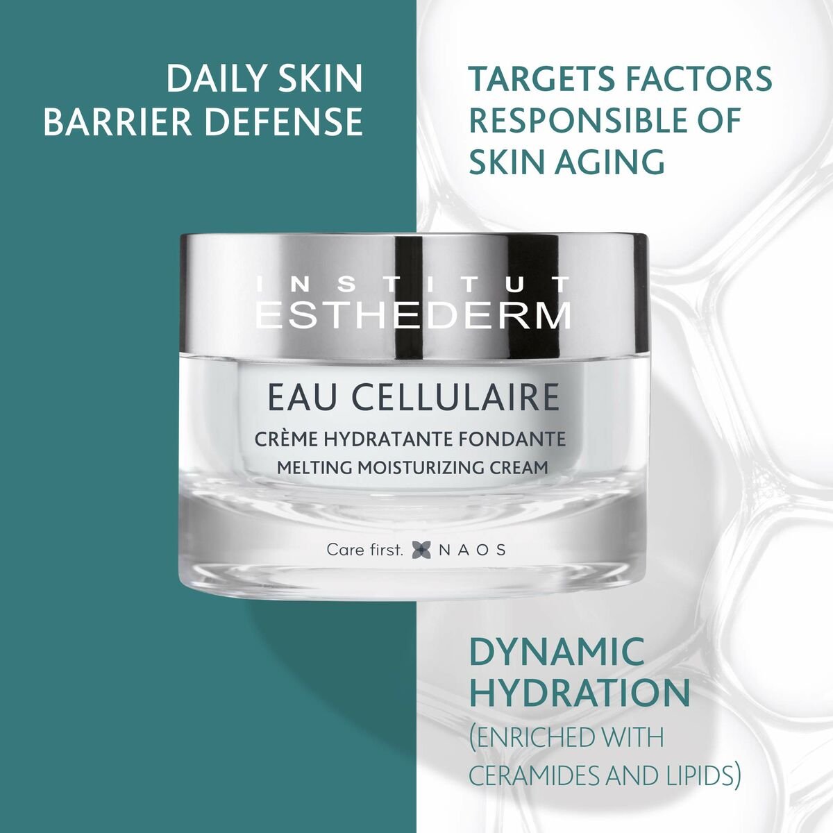 Facial Cream Institut Esthederm EAU CELLULAIRE 50 ml skincare packaging