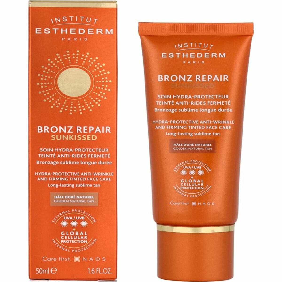 Anti-Wrinkle Cream Institut Esthederm BRONZ REPAIR 50 ml skincare packaging