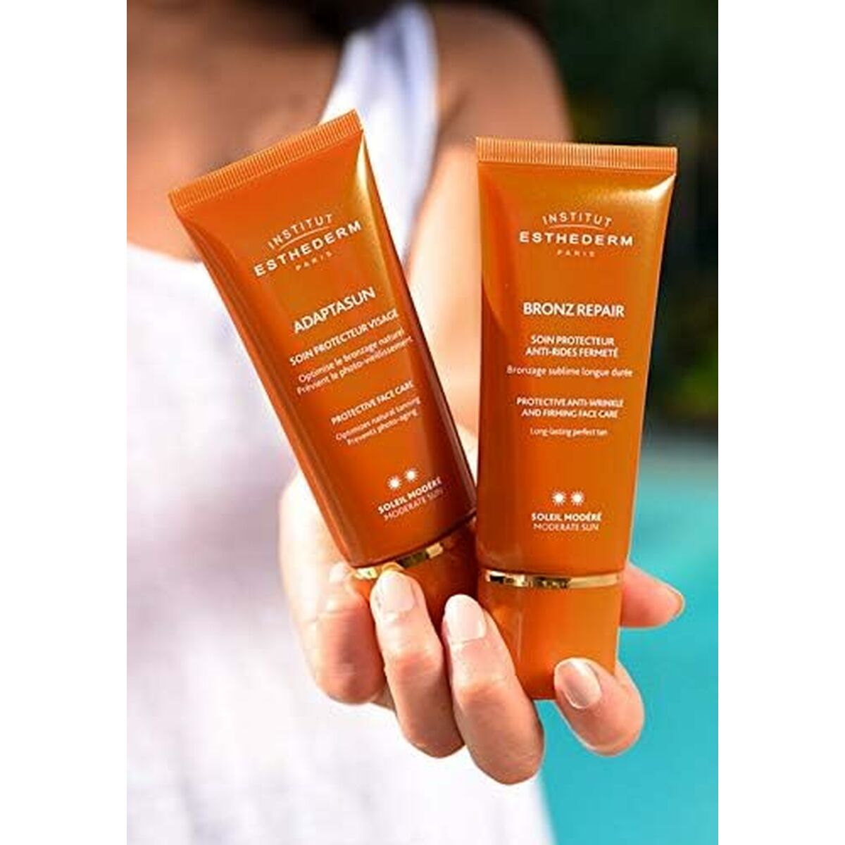 Day Cream Institut Esthederm BRONZ REPAIR 50 ml for Women skincare packaging