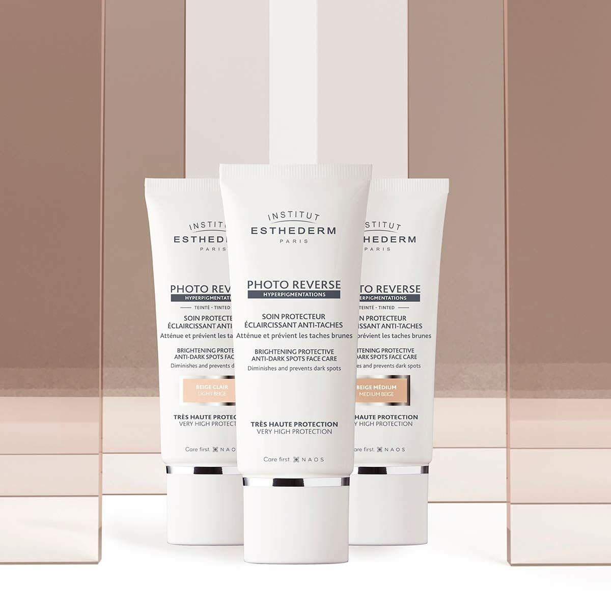 Facial Sun Cream Institut Esthederm PHOTO REVERSE 50 ml skincare packaging