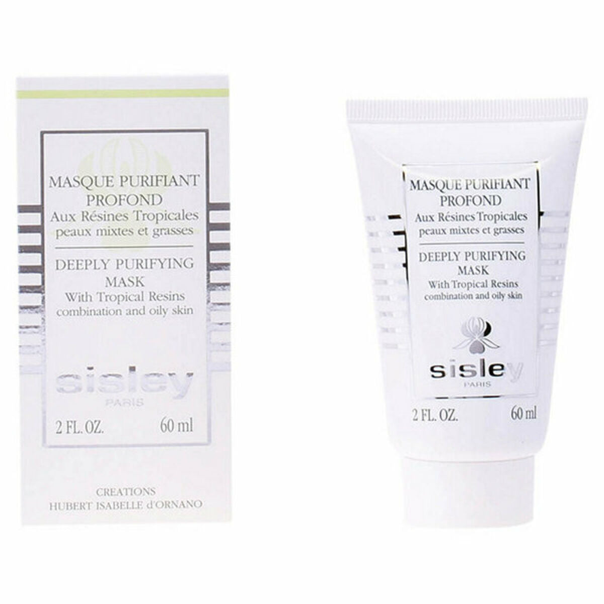 Purifying Mask Sisley Masque Purifiant Profond Aux Résines Tropicales 60 ml mask packaging