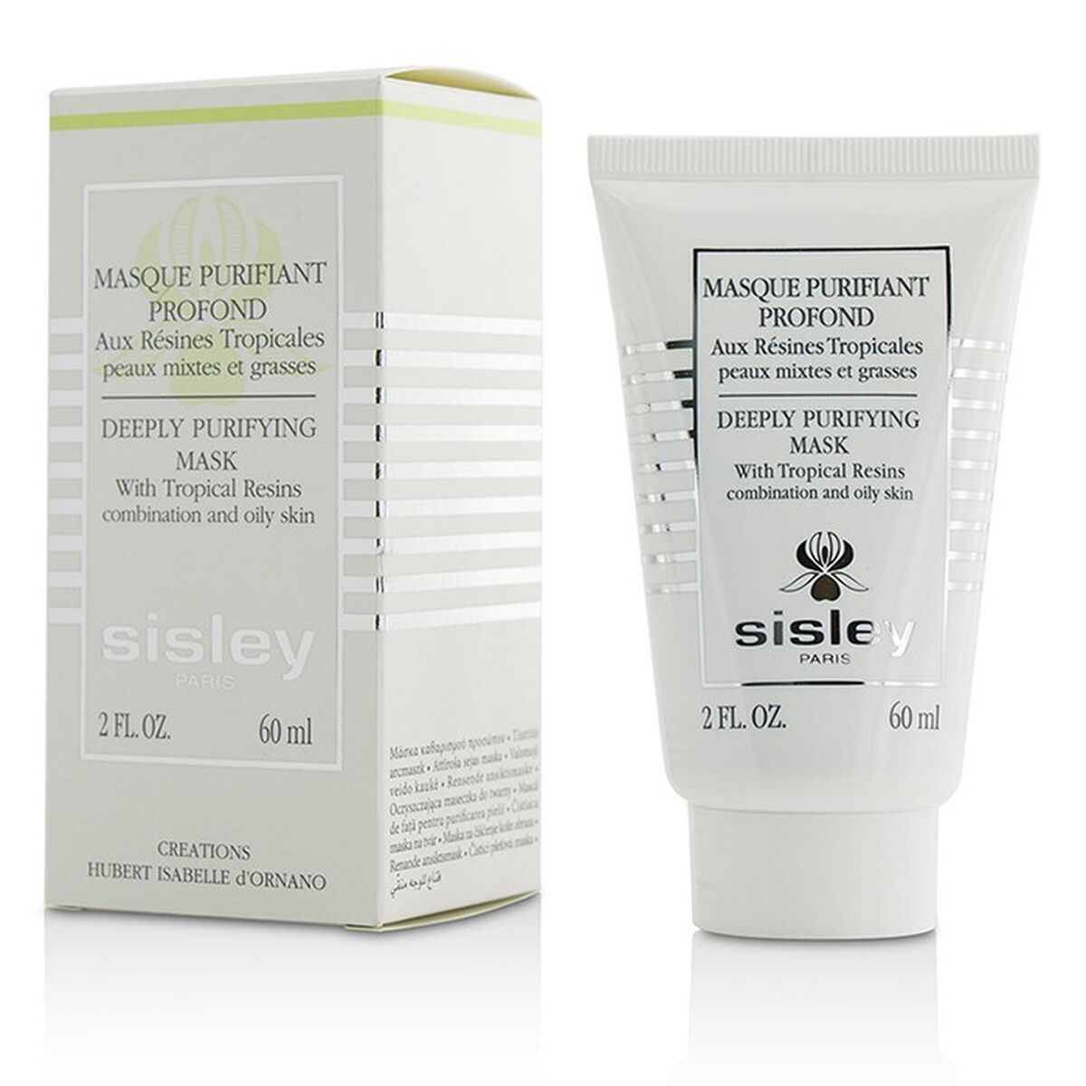 Purifying Mask Sisley Masque Purifiant Profond Aux Résines Tropicales 60 ml mask packaging