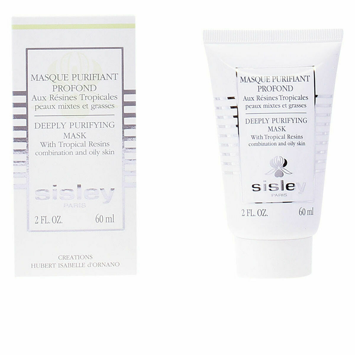 Purifying Mask Sisley Masque Purifiant Profond Aux Résines Tropicales 60 ml mask packaging