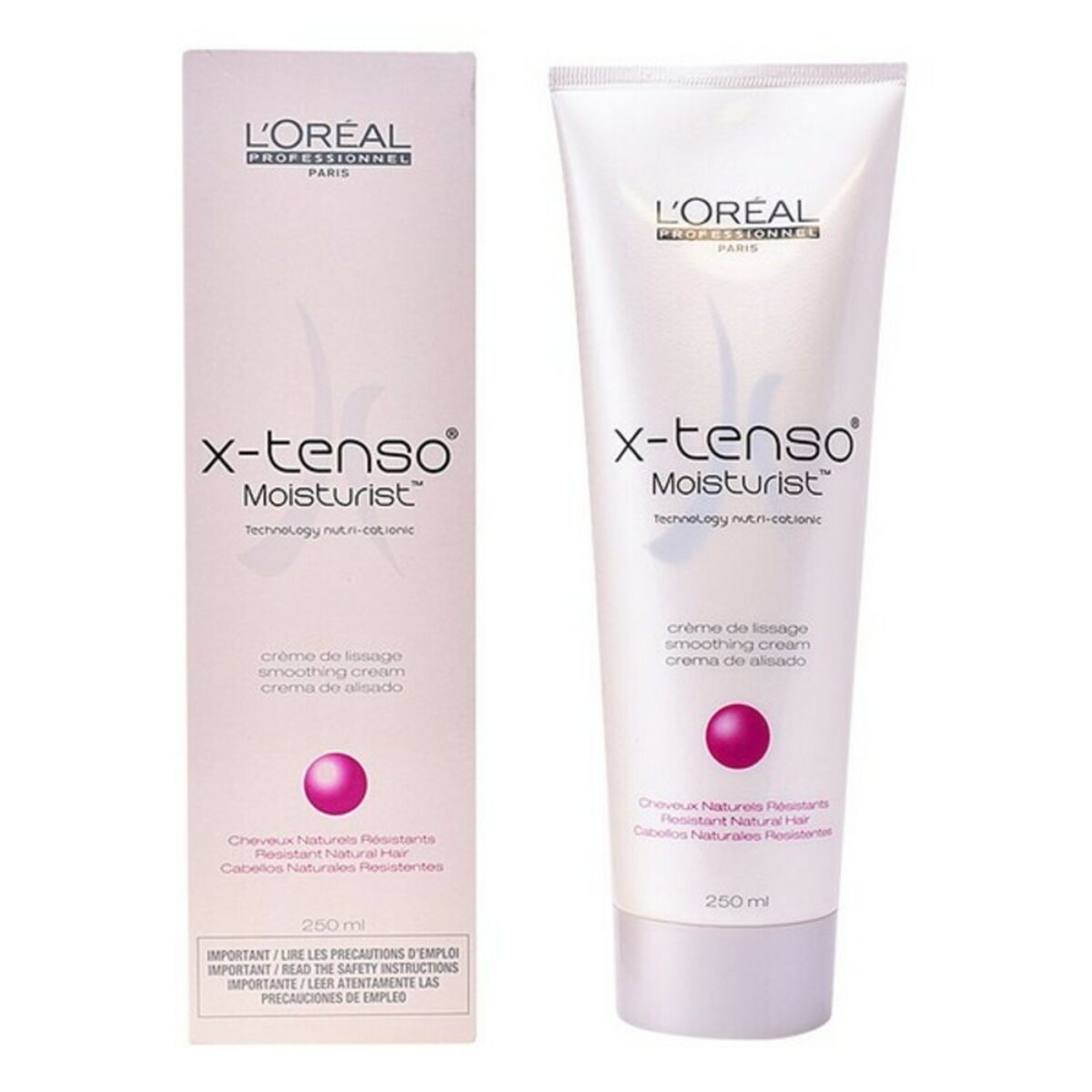 Hair Straightening Cream L'Oreal Professionnel Paris Tenso 250 ml skincare packaging