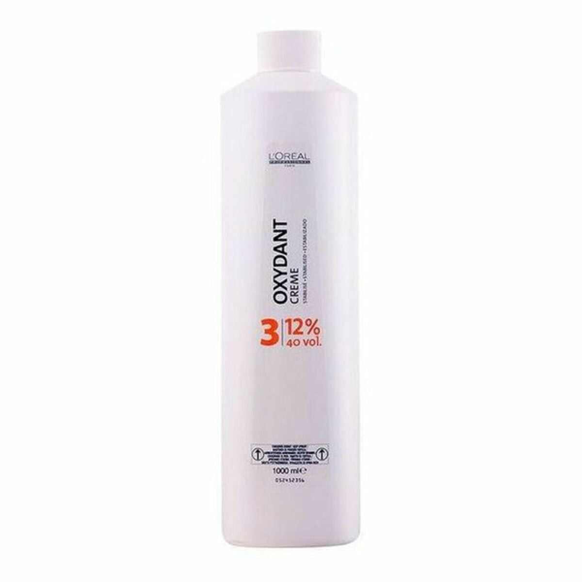 Hair Oxidizer L'Oreal Professionnel Paris Oxydant Creme 3-40 vol 1000 ml 1 L for Women skincare packaging